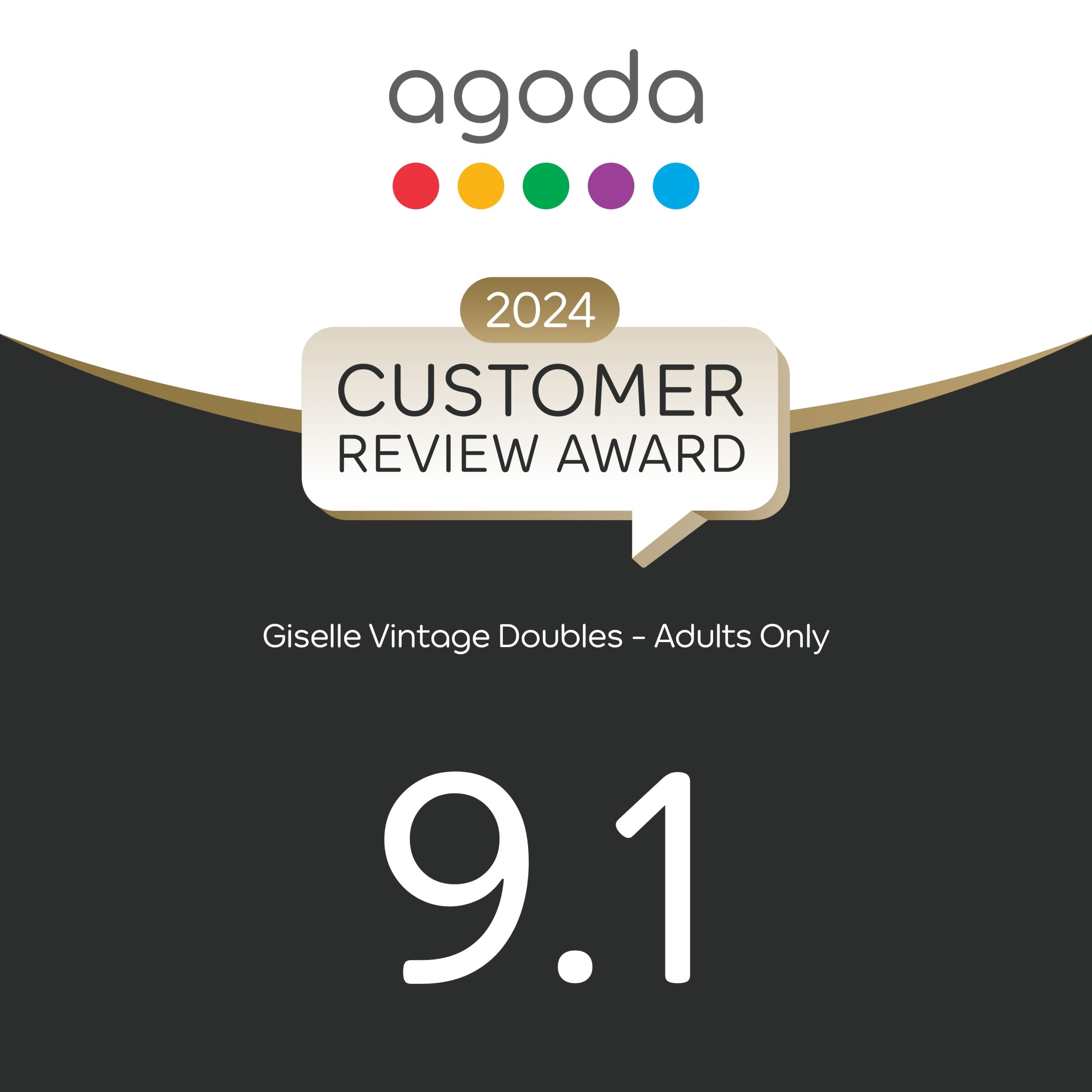 Agoda Award Giselle Vintage doubles